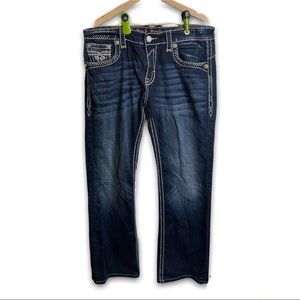 Rock Revival Jeans Murcia Bootcut Size 38 X 32